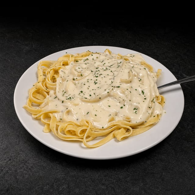 Fettuccine Alfredo.