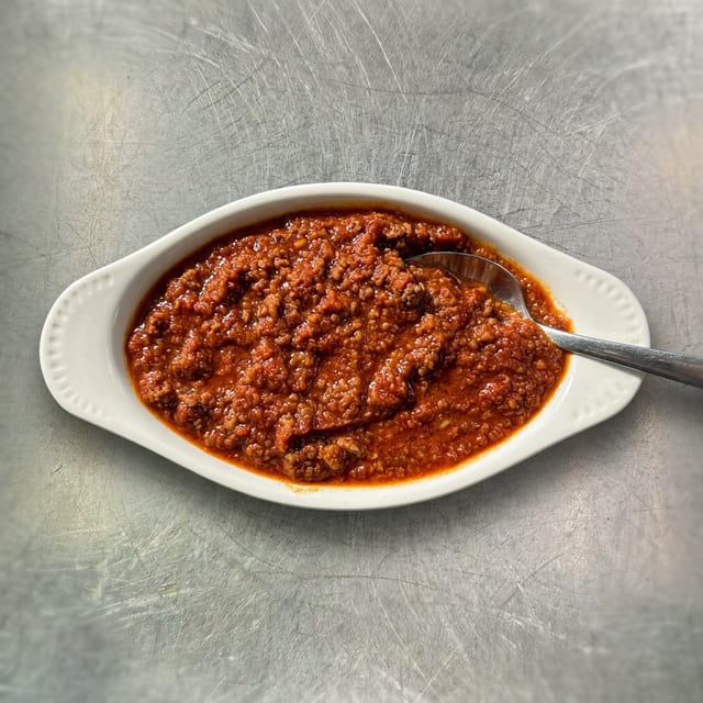 Meat Sauce.
