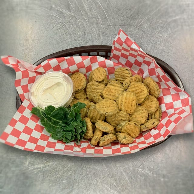 Fried Dill Pickles.