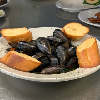 Steamed Mussels